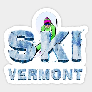 Ski Vermont Sticker